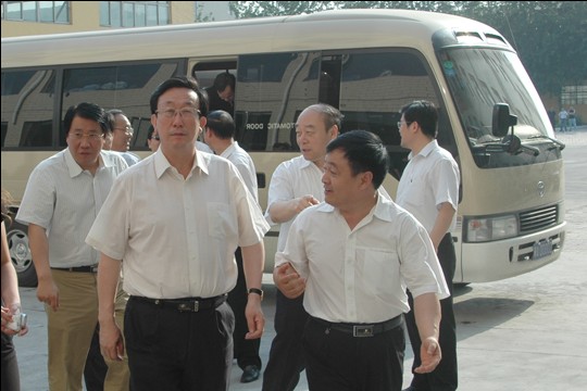 中共河南省委书记郭庚茂与北方学校曹校长