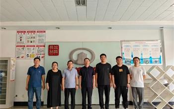乐亭职校领导走访合作企业看望岗位实习..